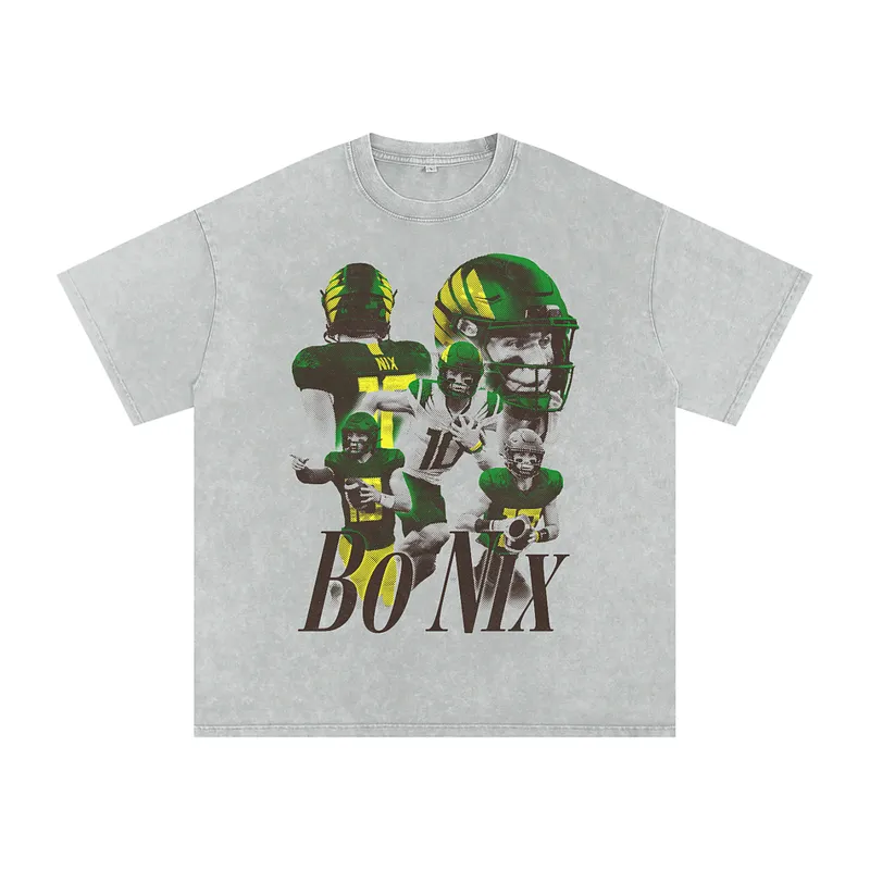 Bo Nix College Bootleg Oversized T-shirt